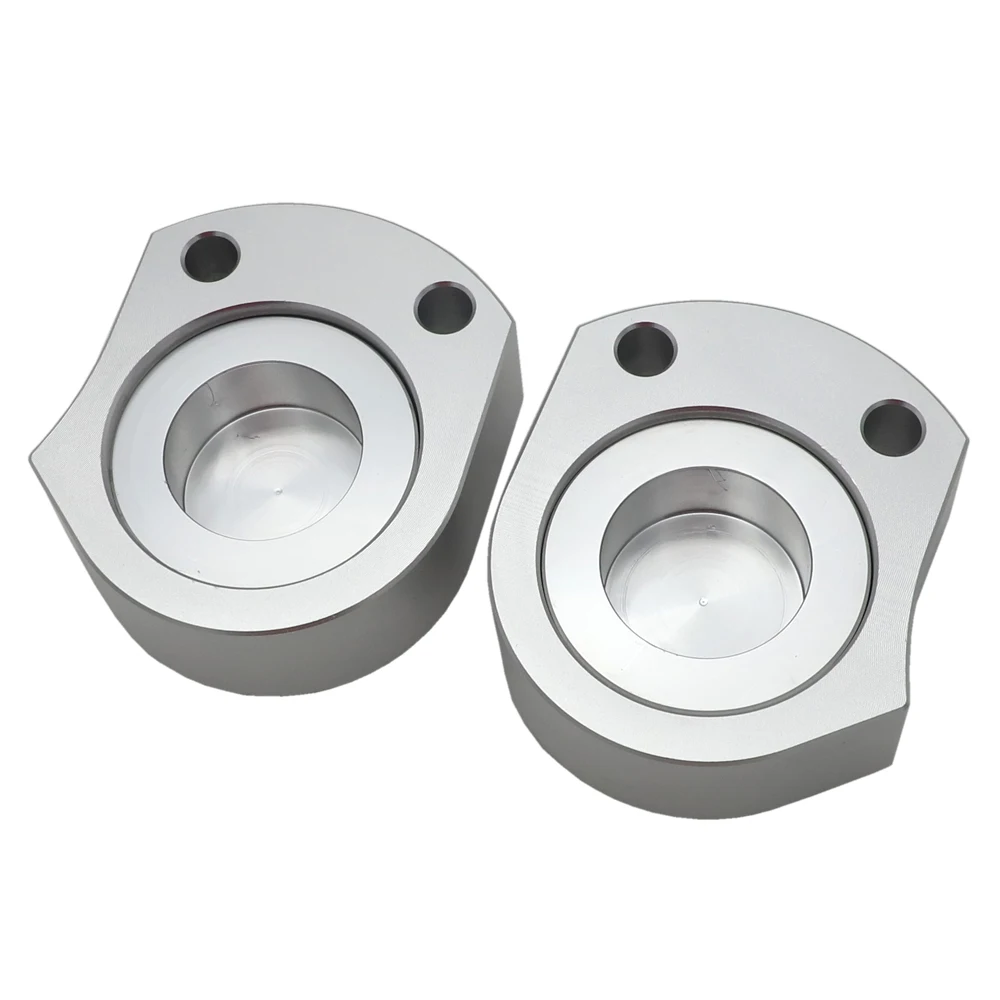 2 قطعة ZX14R 2018 دراجة نارية المقود مقود جبل المشابك الناهض لكاواساكي ZX-14R ZZR1400 2006-2018 دراجة الناهض محولات #3