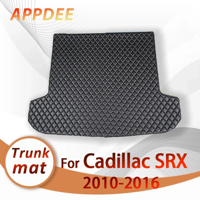 APPDEE Car trunk mat for Cadillac SRX 2010 2011 2012 2013 2014 2015 2016 cargo liner carpet interior accessories cover