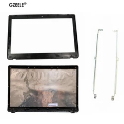 GZEELE Laptop górna pokrywa dla Asus K52 A52 X52 K52F K52J K52JK A52JR X52JV A52J Lcd przednia pokrywa Bezel case/zawiasy