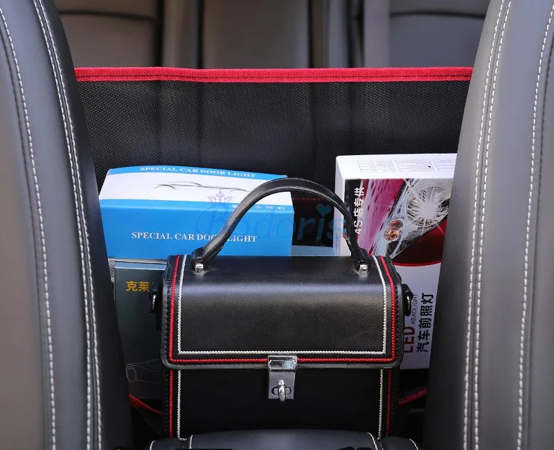 For volkswagen vw jetta sagitar mk6 tiguan Passat B5 B6 B7 B8 Seat Gap Storage Bag Pocket  Handbag Holder Car Organizer Nets