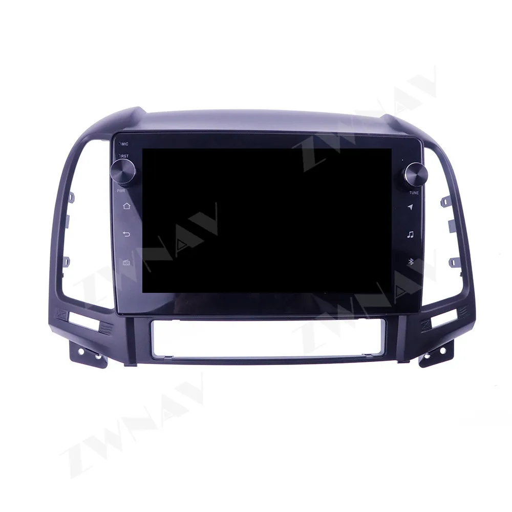 Head Unit Android 10 4+128G Car DVD Player Auto Radio Multimedia Touch Screen For Hyundai Santa FE IX45 2006-2012 Navigation