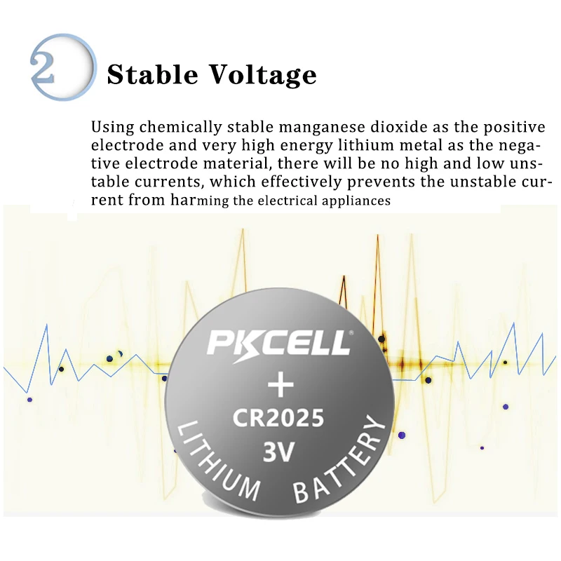 10 قطعة/2 بطاقة PKCELL بطارية 3V CR 2025 ليثيوم بطارية ECR2025 DL2025 BR2025 KL2025 L2025 2025 زر بطاريات الخلايا عملة