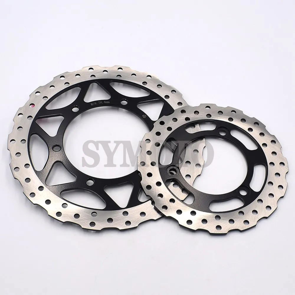 

Motorcycle Front Rear Brake Disc Rotor For Kawasaki Ninja 250R EX250 EX250R ABS 2008 2009 2010 2011 2012 Ninja250