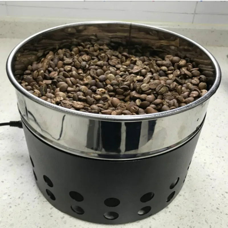 مشتت حراري من الفولاذ المقاوم للصدأ للاستخدام المنزلي ، آلة تبريد كهربائية لحبوب القهوة ، مع نكهة غنية ، 110 فولت-240 فولت