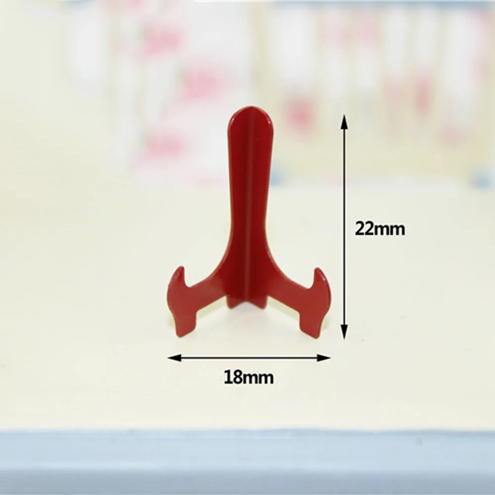 3Pcs 1/12 Doll House Miniature Alloy Tray Rack Simulation Plate Storage Rack Model Toy for Mini Decoration Dollhouse Accessories