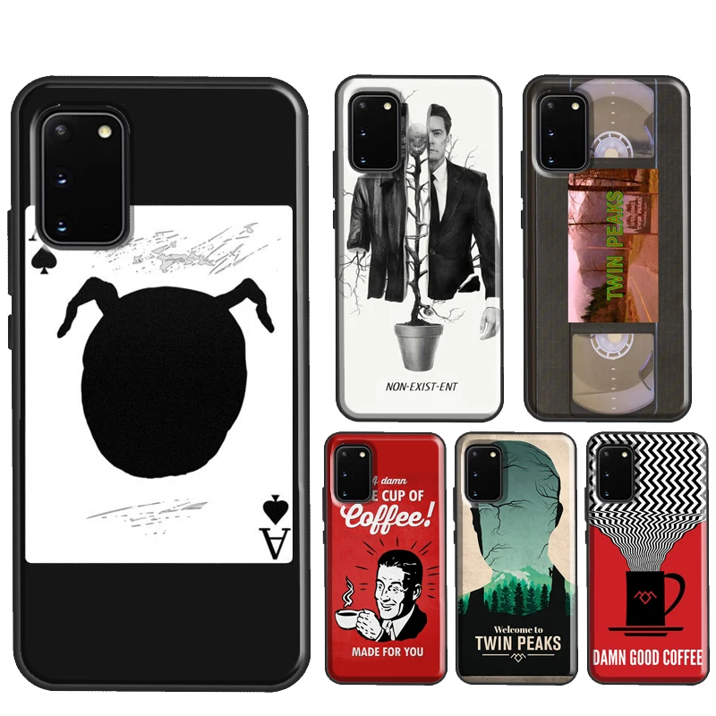 Twin Peaks poster For Samsung Galaxy S22 Ultra S21 S20 FE Note 20 Ultra Note 10 S8 S9 S10 Plus Phone Case