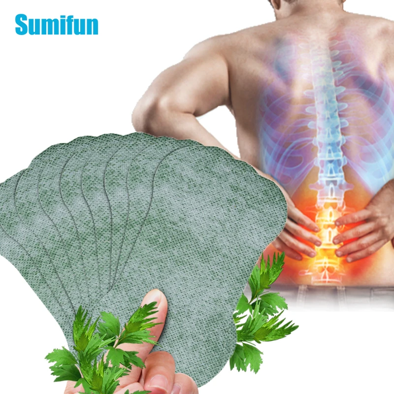 

12pcs/Lot Wormwood Lumbar Pain Patch Body Cervical Knee Orthopedic Arthritis Back Pain Relieving Plaster Chinese Herbal Stickers