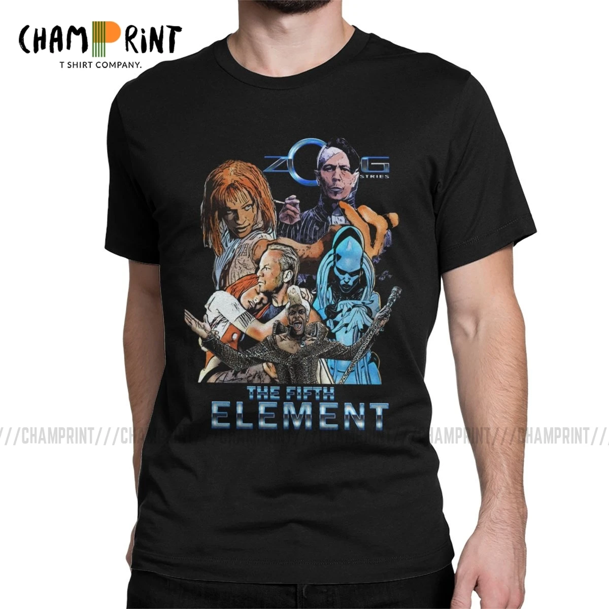 The Fifth Element T Shirts for Men Cotton Casual T-Shirt O Neck Bruce Willis Sci Fi movie Tee Shirt Short Sleeve Tops Gift Idea