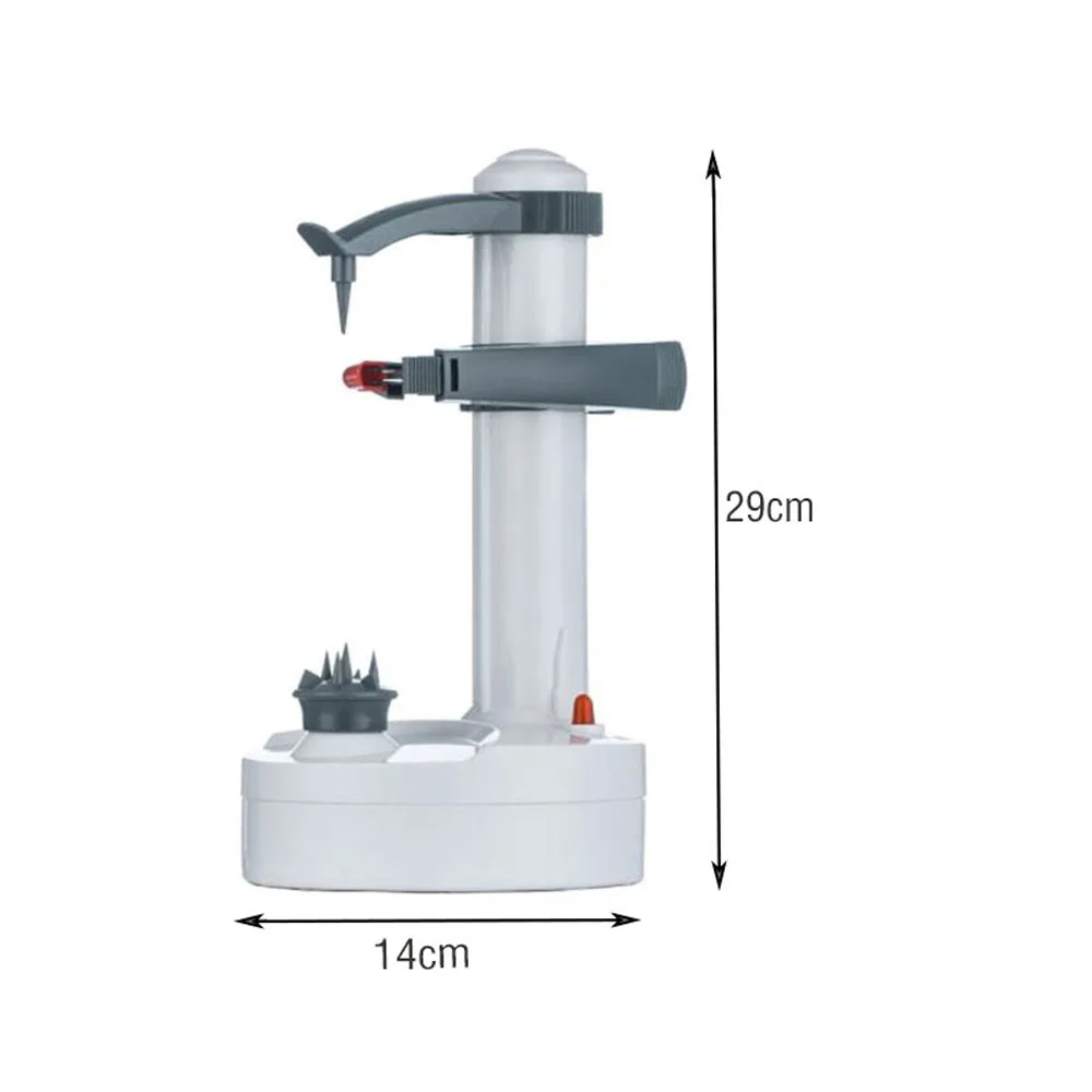 Multi-function Stainless Steel Electric Peeler Automatic Fruit Vegetable Peeler Three Spare Blades Potato Peeling Machine
