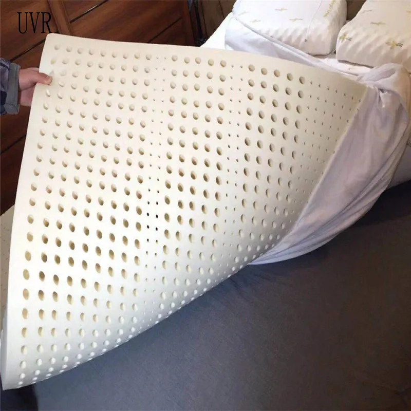 UVR Natural Latex Mattress Tatami High Resilience Does Not Deform 1.8 Meters Bed Particle Massage Mattress Hotel Tatami