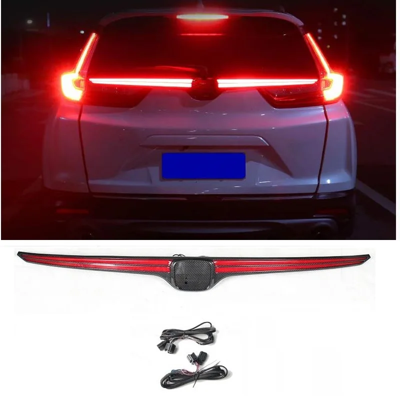 Auto accessories exterior led lights rear brake high addtional turn signal lights lightting fit for CRV CR-V  2017-2020  light