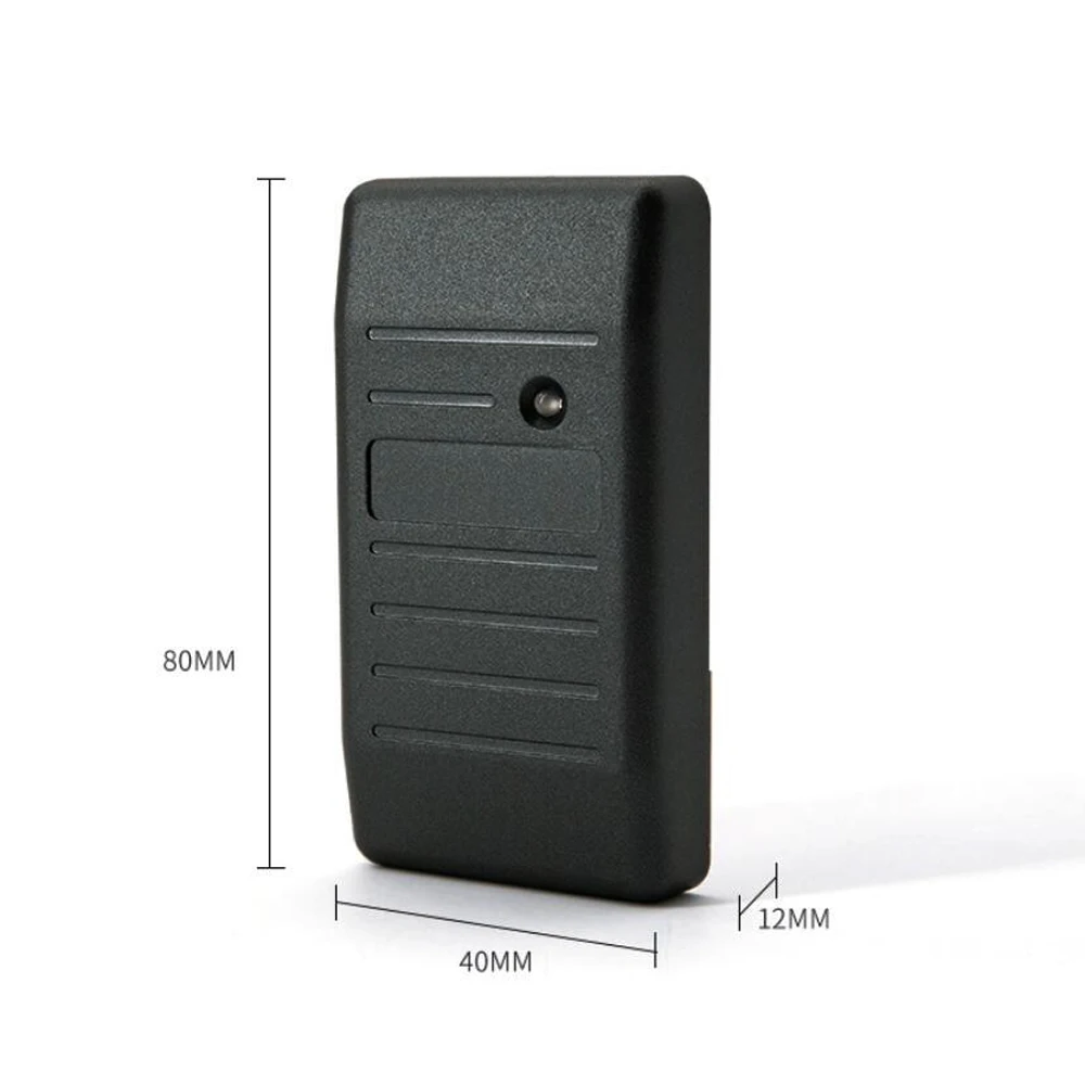 Waterproof 125khz RFID Card Reader Wiegand 26 34 Card Reader LED Indicators Security RFID EM ID Door Access Control Opener