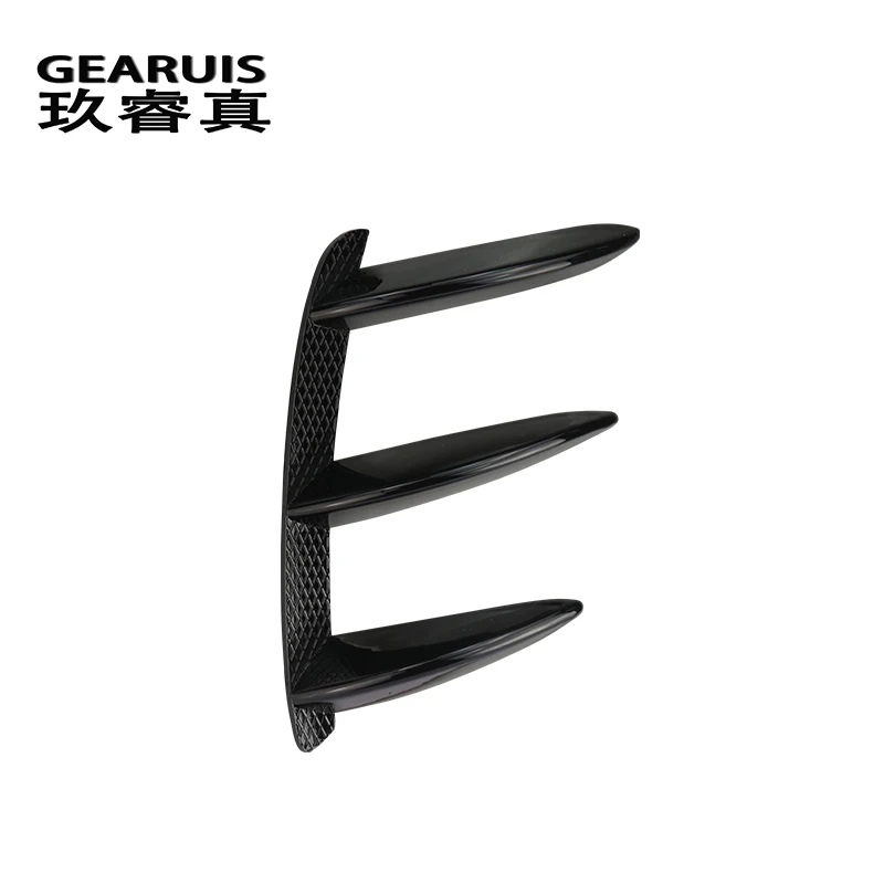 Car Styling Rear Bumper Spoiler Flank Tail Wind Knife Covers Stickers for Mercedes Benz A Class W176 A200 A260 Auto Accessories