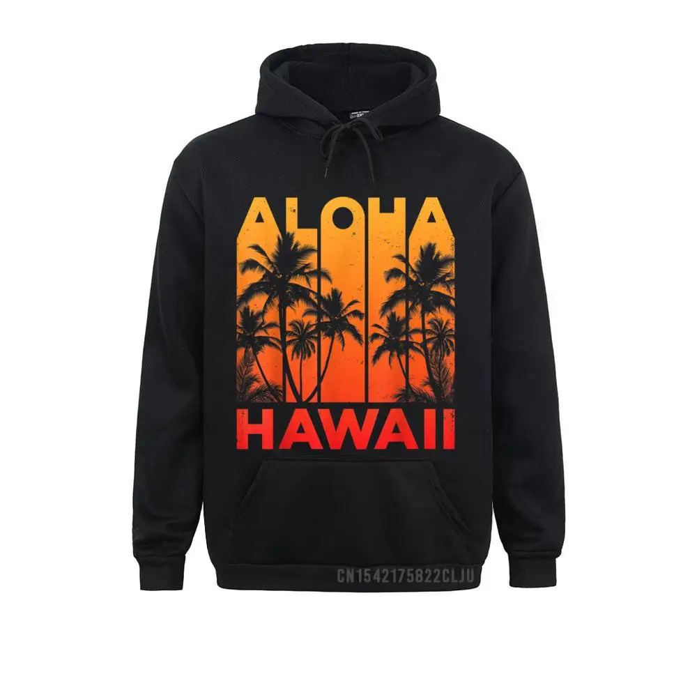 Aloha Hawaii Hawaiian Island Hooded Vintage 1980s Throwback Warm Hoodies On Sale Men Sweatshirts Casual Long Sleeve Sportswears