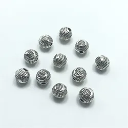 15pcs 8mm metal alloy beads Xingyue Turkish national emblem for jewelry making DIY making prayer bracelet accessories