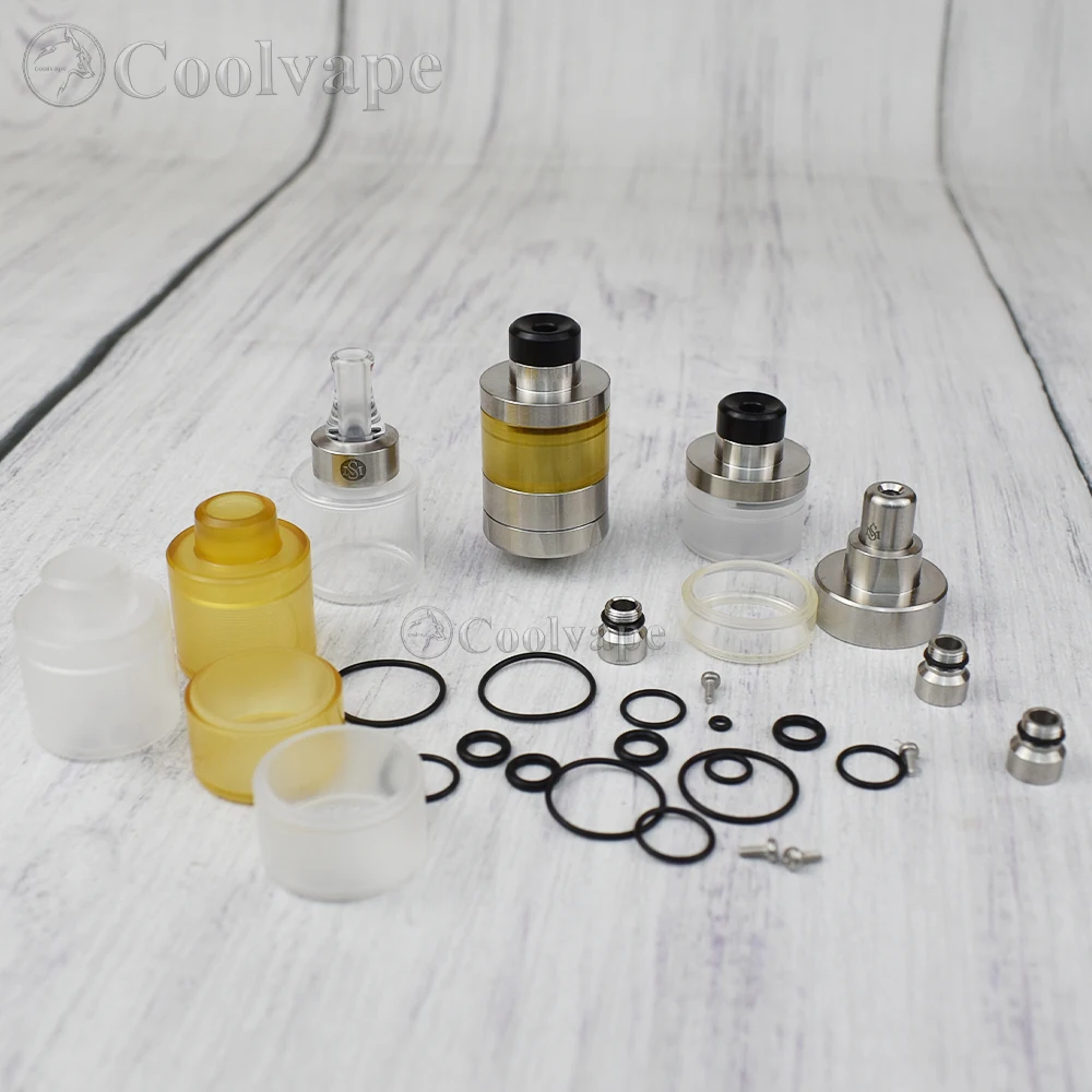 Наливным бачком Kayfun Lite плюс 2021 MTL RTA электронная сигарета испаритель 22 мм/24 мм Диаметр 316ss Одиночная катушка перестраиваемая Танк против penodat v2/ka v9 распылитель