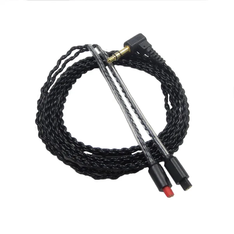 Монокристаллический медный посеребренный кабель для наушников Audio Technica ATH-im50 im70 03 im04, обновленный кабель для наушников
