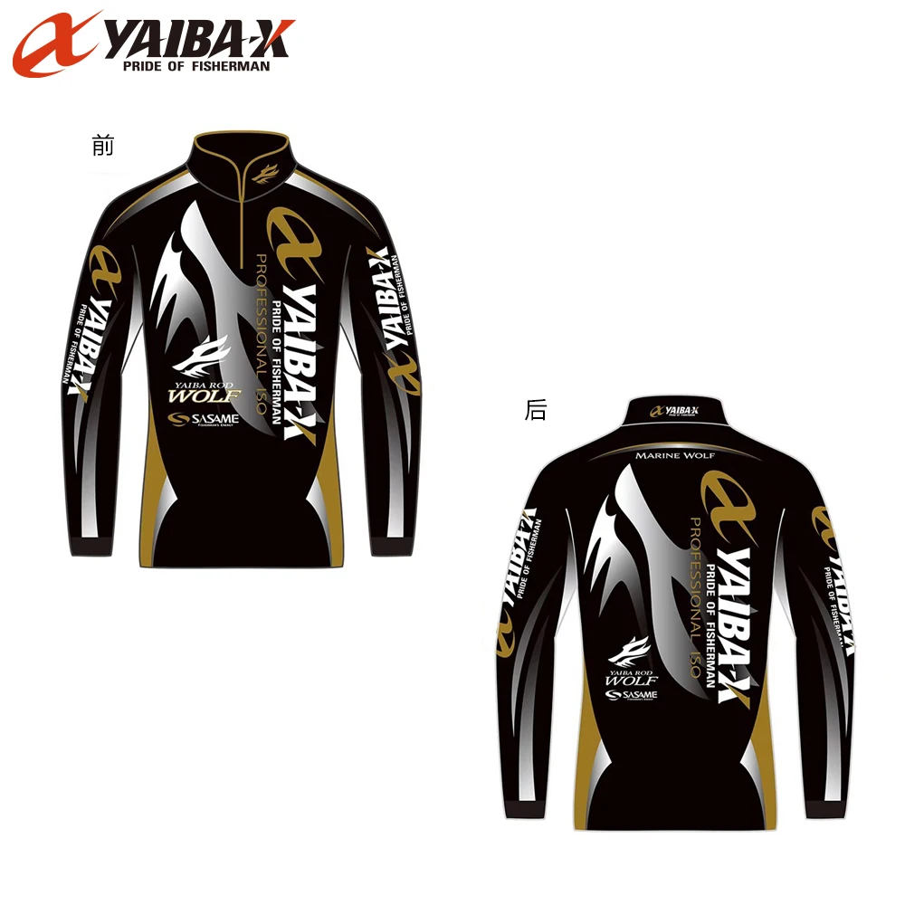 YAIBAX fishing clothes Anti-UV outdoor quick drying ventilation sunscreen long-sleeved fishing suits Cycling pesca