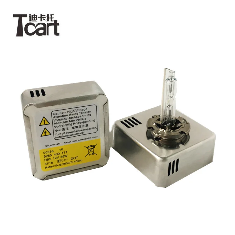 

Tcart newest auto D5S car xenon bulbs with ballast 55w 12V HID 4300K 6000K 5000K replacement bulb for KIA K3 Accessories