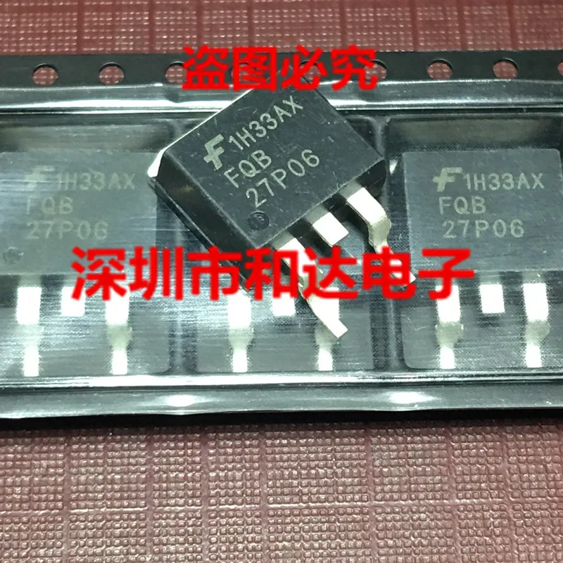 Original 5 piezas/FQB27P06 TO-263