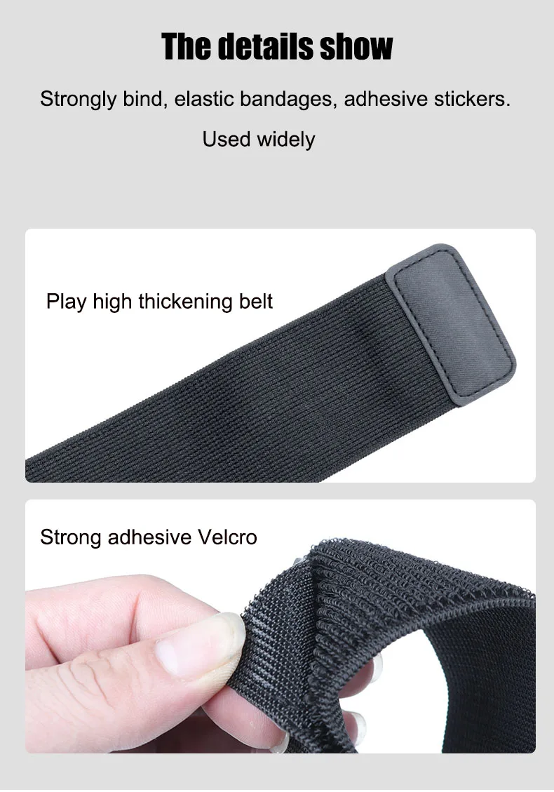 Rotatable Mobile Phone Running Bag Wristband Belt Jogging Cycling Arm Band Holder Wrist Strap Bracket Stand Running Accessories