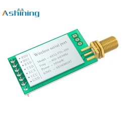 LoRa SX1278 433 MHz ASHINING inalámbrico TX RX módulo transceptor AS32-TTL100 UART receptor de TRANSMISOR DE RF de largo alcance