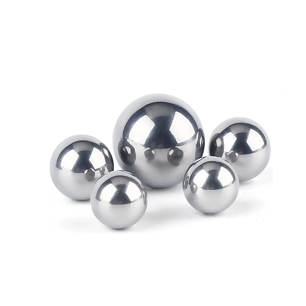 100pcs GCR15 Bearing Steel Balls1.2/2/3/3.175/3.969/4.5/5/6/6.35/7/8/9/9.525mm OD Small Ball G10 High Precision Screw Steel Ball