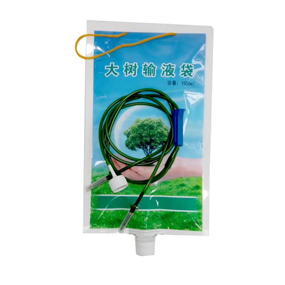 

10Pcs 1000 ml Gardening Tree Nutrition Infusion Bag Garden Big Tree Transplant Infusion Tube Trees Grow Fertilizer Garden Tool