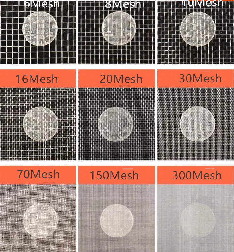 304 stainless steel screen 5 mesh--400 mesh  stainless steel filter 40x90cm  stainless steel wire mesh