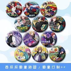 Hypnosis Mic Super Cool Rap Battle Iron Button on Backpack Badges Brooch 58mm