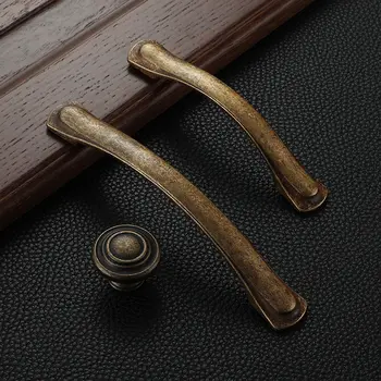 裕拓復古櫥櫃把手 金屬仿古黃銅衣櫃 128mm 廚房抽屜櫃門把手 家具旋鈕 10 最佳銷售 金屬把手 - №7