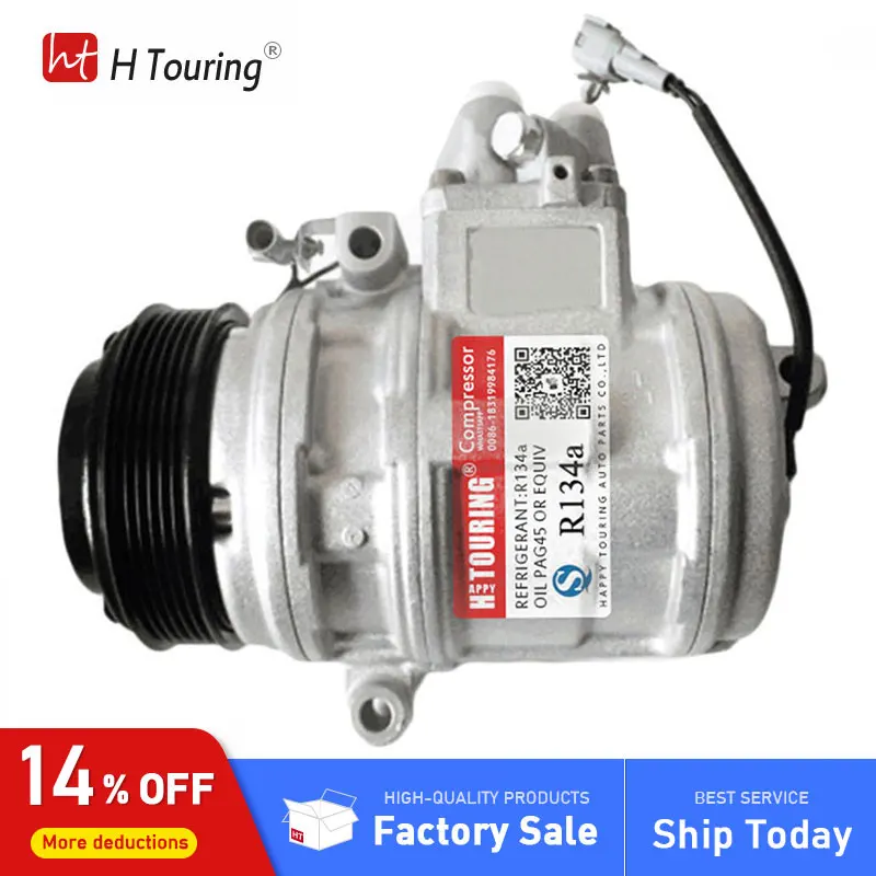 10PA20C compressor for Lexus LS400 1999-2000 88320-50060 88320-50080 88320-50081 471-1162 471-1219 471-122 10342400 10342510