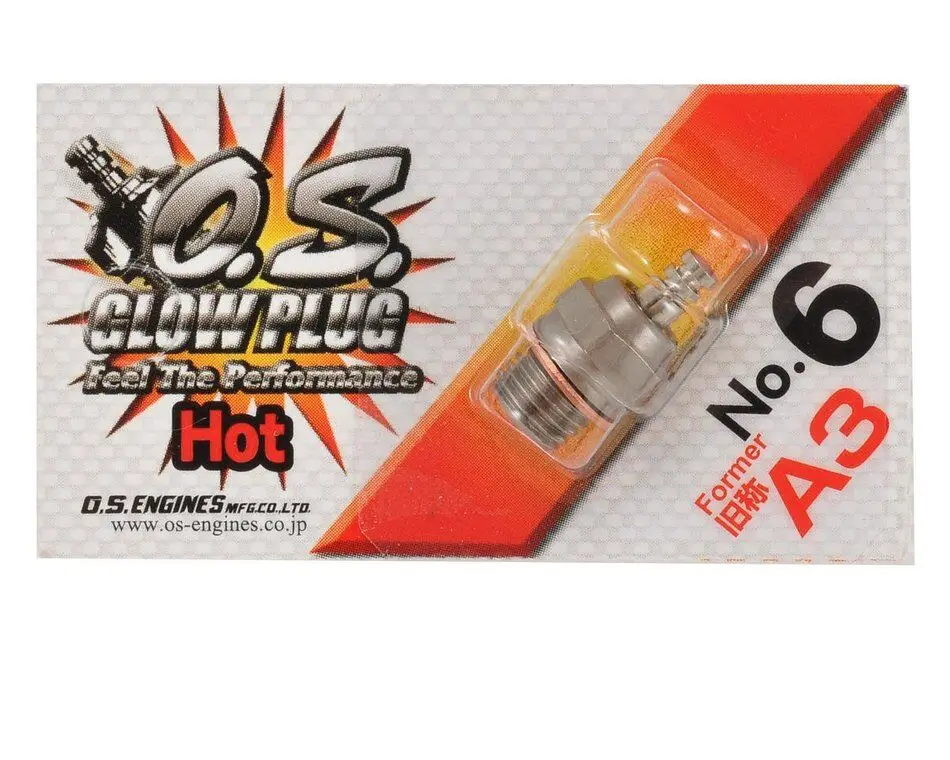 Original OS A3 A5 No.6 No.10 Turbo P3 Glow Plug RC Nitro Engine Former Standard Glow Spark Plug Hot RC Car Truck Nitro Engine