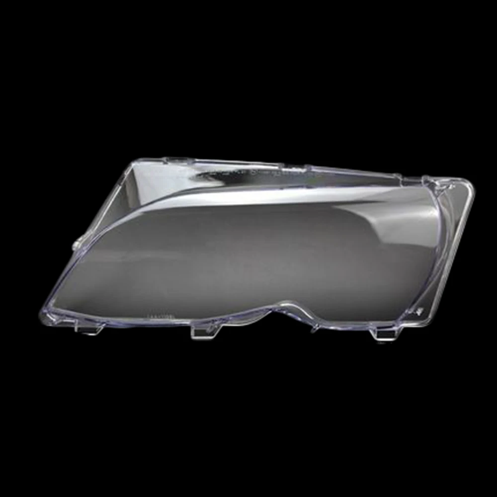 Car Front Headlight Cover Headlamp  For BMW 3 Series E46 316i 318i 320i 325i 328i 330i 2002-2004 Auto Lens Glass Lampshade Case