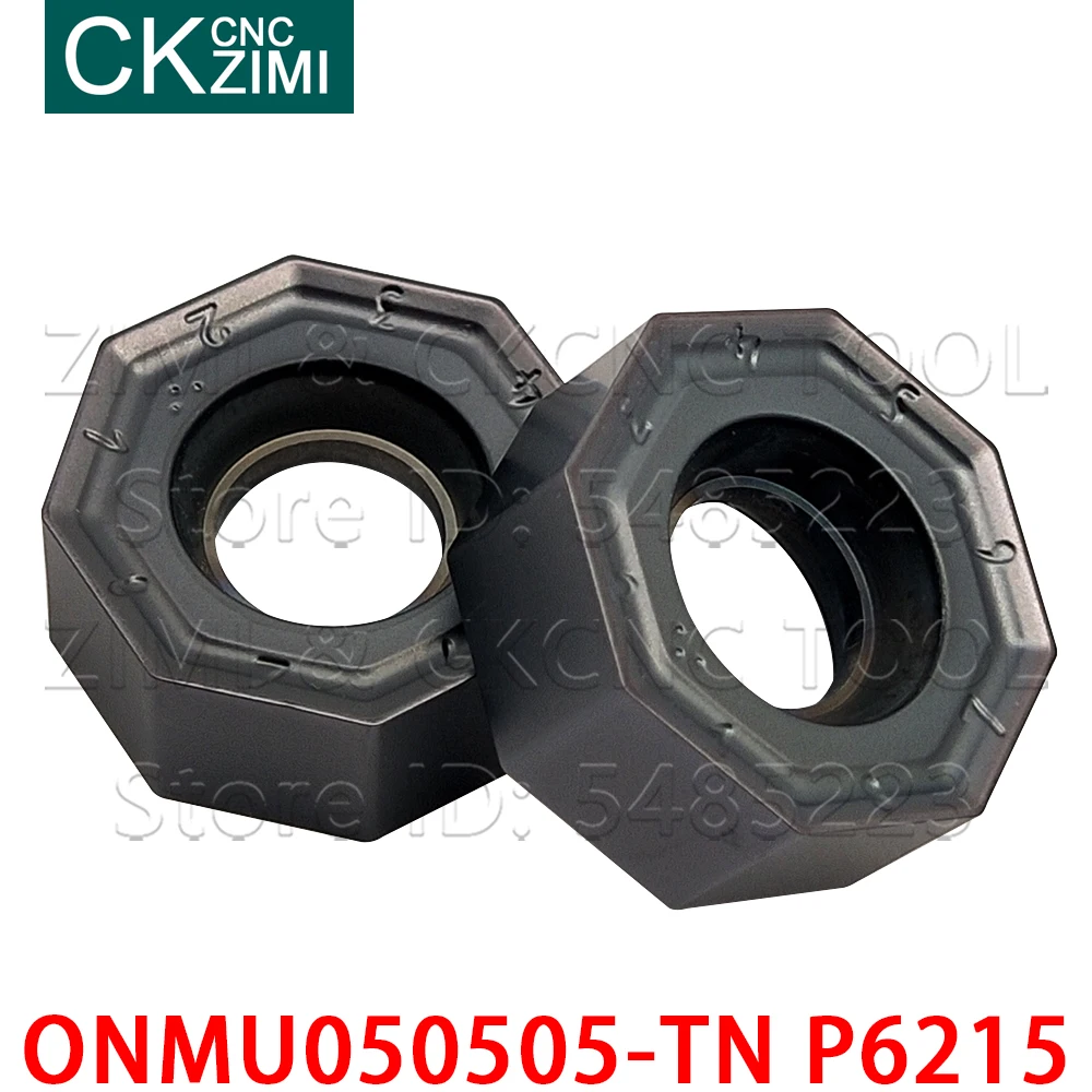 ONMU ONMU050505-TN 팔각형 밀링 인서트, 나이프 카바이드 인서트, 터닝 도구, 고품질 선반 커터, 보링 헤드, P6215