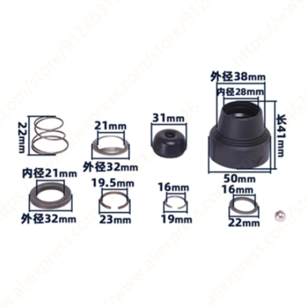 Chuck Cover Vervangen Voor Bosch GBH2-26 Gbh 2-26 26 GBH2-26DRE 2-26DRE GBH26 Elektrische Hamer Klopboormachine Power Tool accessoires