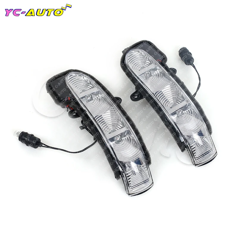 Left / Right For Mercedes Benz W211 S211 W463 W461C/E Class Car Rearview side mirror LED Turn Signal Indicator Light Car-styling