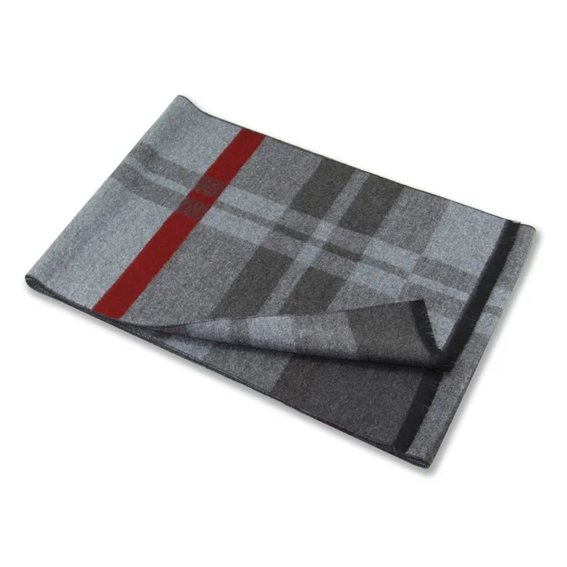 

Luxury Brand fashion classic lattice men soft scarf man cashmere plaid scarves shawl UNISE wraps pashmina headband muffle