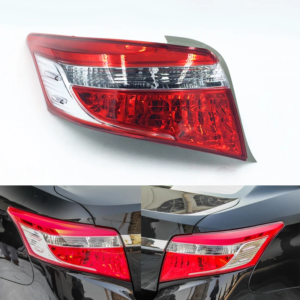 

Tail Lamp For Toyota Vios 2014 2015 2016 Car Light Assembly Auto Rear Tail Light Turning Signal Brake Lamp Warning Bumper Light