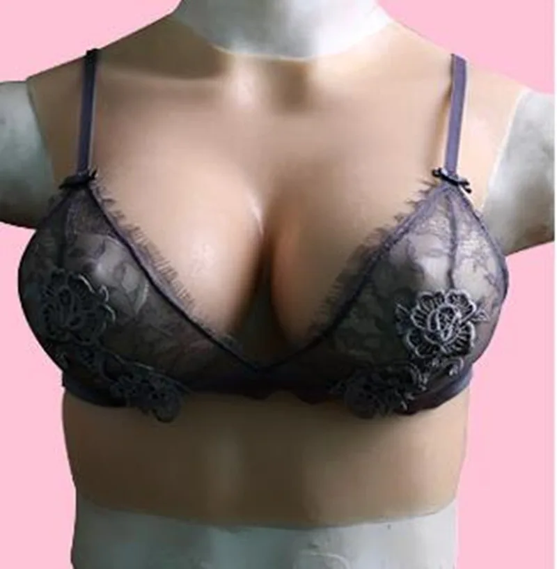 

Fake Boobs with Nipple Realistic Artificial Silicone Breast Form Transgender Shemale False Pechos Breast Crossdress