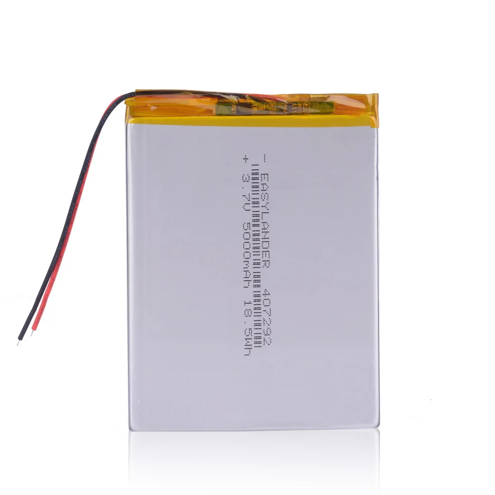 407292 3.7V 3.8V 5000mAh Li-Polymer Battery For Tablet PC Irbis TZ56 TZ49 3G TZ709 TZ707 iPAQ texet tm 7043xd 407090 U25GT