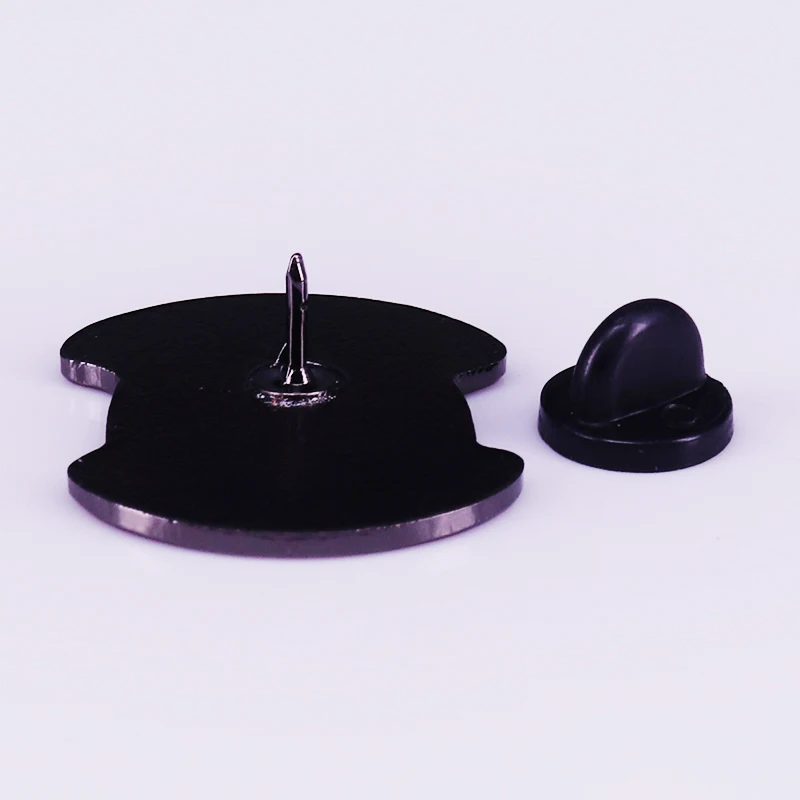 Eat Pussy It's Vegan Enamel Pin vagina Feminist badge Peach Fruit Vegetarian brooch