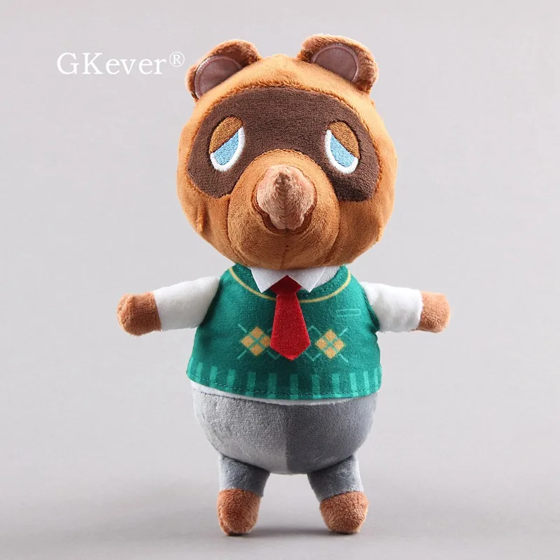 Anime Animal Crossing  20 cm Soft Plush Toys Rover Isabelle  Brewster Porter Figure Stuffed Dolls Kids Gift Peluche