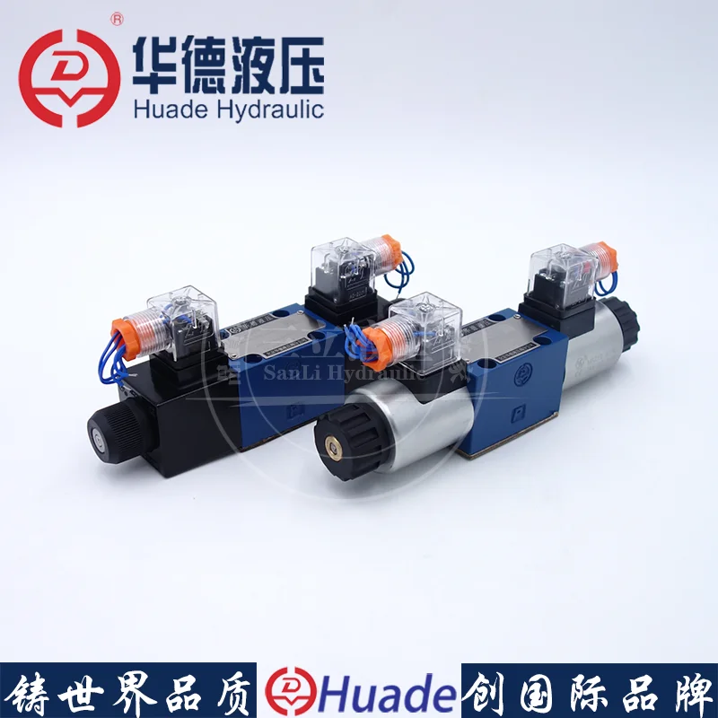 Hydraulic Solenoid Valve 4WE6E 6J 6G 6H Three-position Four-way Solenoid Valve Hydraulic Valve