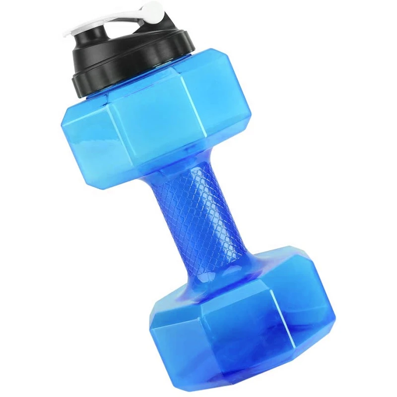 Adjustable Portable Water-Filled Dumbbell Water Bottle Fitness Equipment Dual-Use Gym Office Home Outdoor Workout Sport 1 Pc