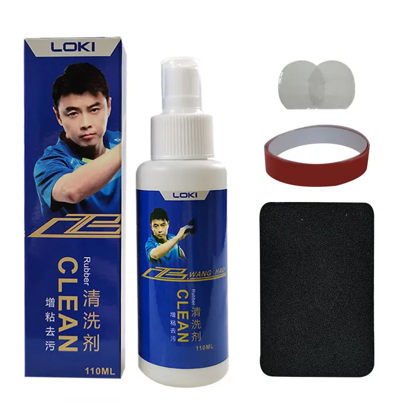 LOKI Raytheon Table Tennis Limpador De Borracha, Líquido De Limpeza, Espessamento, Descontaminação, Kit De Cuidados De Manutenção