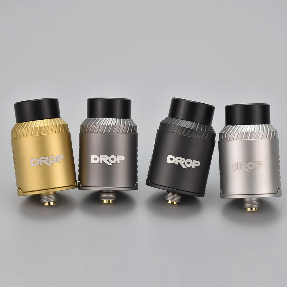 Drop RDA V1.5 Atomizzatore 24mm Vape Vaporizzatore Materiale rda 316ss ricostruibile Serbatoio per sigaretta elettronica