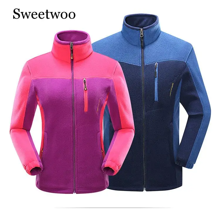 

Winter Men Women Outdoor Wool Fleece Soft Shell Jacket Windproof Thermal Hiking Jacket Skiing Climbing Quick Dry Jacket