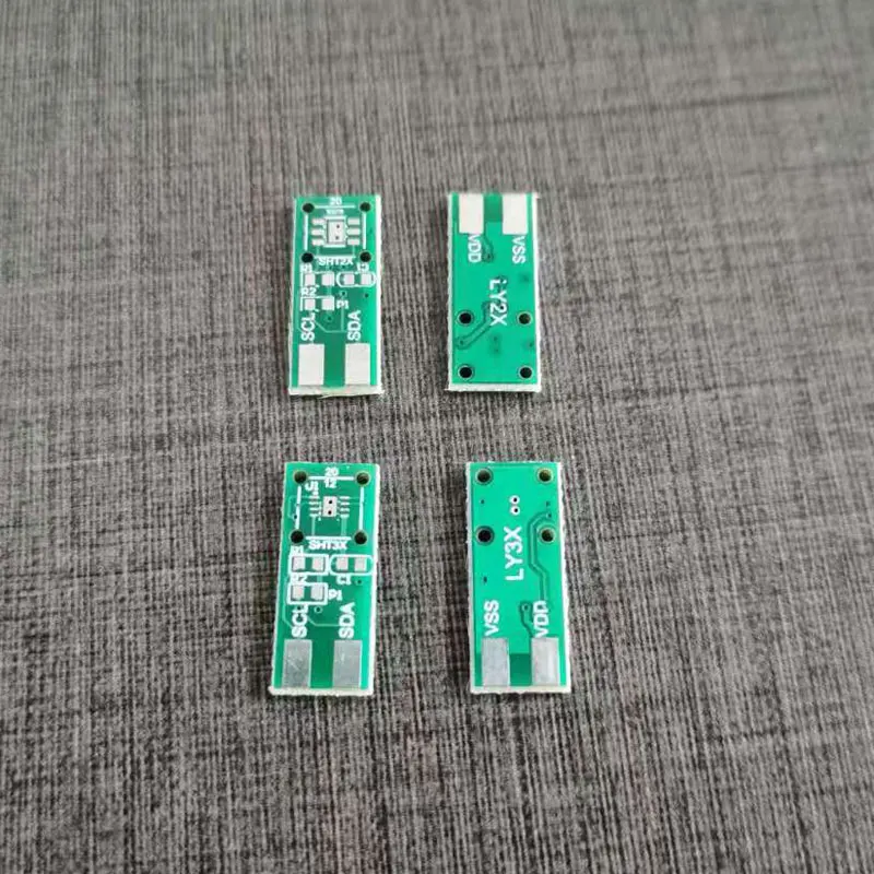 10pcs Temperature and humidity sensor SHT30 SHT31 SHT35 Circuit PCB Pinboard SHT20 SHT21 SHT25 Double-sided circuit switch board