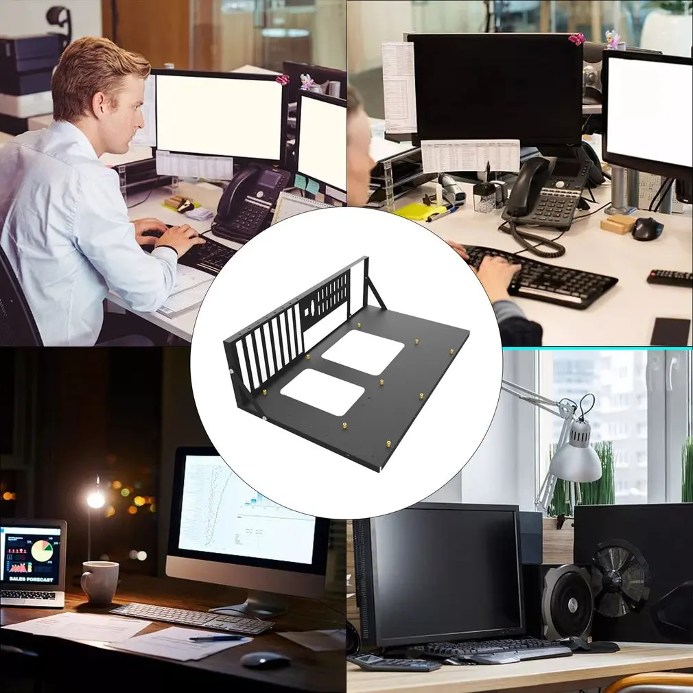 Mainboard Bracket ATX Thicker Version Open Studio Chassis Frames Holder Heat Dissipation Strong Firm Chassis Frame